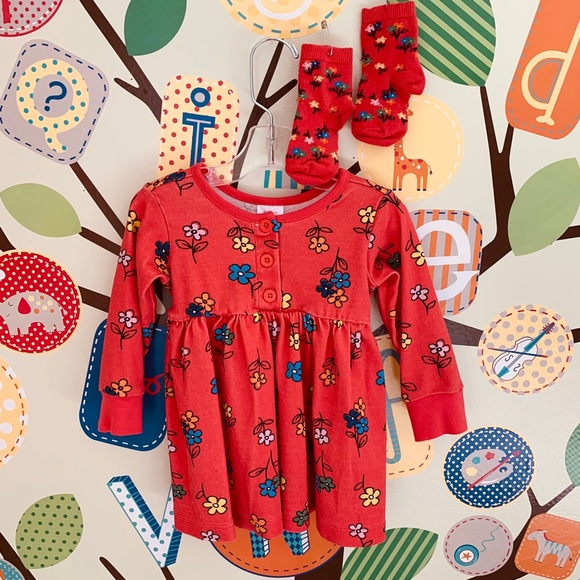 Hanna Andersson Other - Hanna Andersson 2 pc Play Dress Day Dress Sz 85 2T